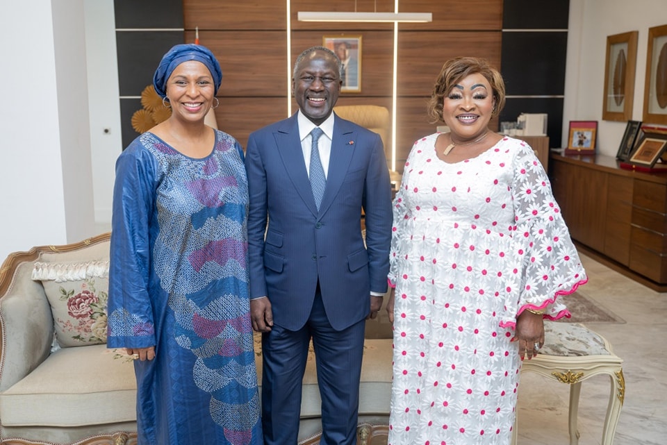 L’honorable Mariame Traoré aux côtés du Président Bictogo pour un Geste de Solidarité envers le Professeur Henriette Dagri Diabaté